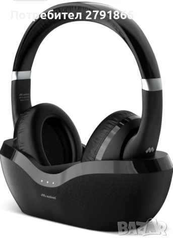 Meliconi - HP Flash Base Bluetooth 5.3 TV слушалки с база за зареждане, снимка 8 - Bluetooth слушалки - 50745984