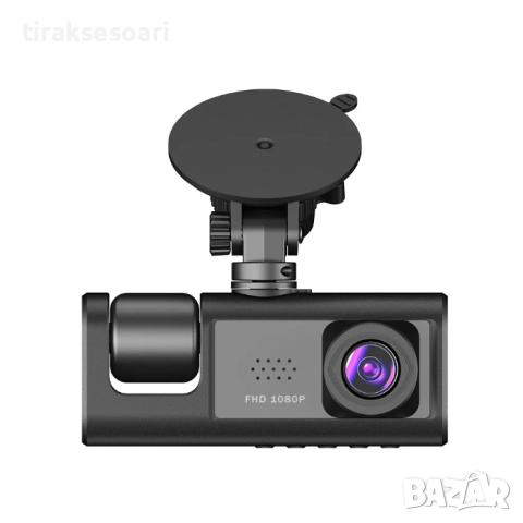 Автомобилен видеорегистратор с три камери Full HD 1920x1080p WiFi – пълна защита и надежден запис, снимка 5 - Аксесоари и консумативи - 51888938