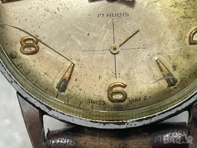 Швейцарски Механичен Часовник DARWIL SPECIAL FLAT LUXE SWISS MADE, снимка 3 - Антикварни и старинни предмети - 51741937