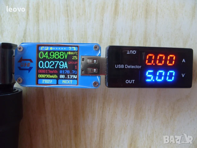 USB тестер-детектор с цветен дисплей  KWS-10VA, снимка 7 - Друга електроника - 51274840