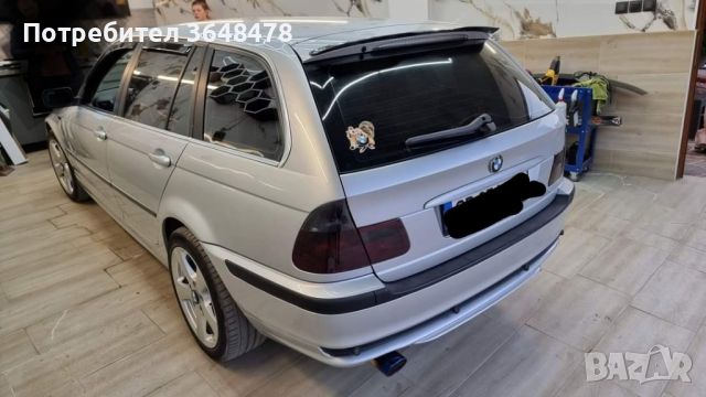 Задна броня BMW е46 след боя , снимка 2 - Части - 45968297