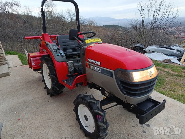 Японски трактор Yanmar AF15, снимка 2 - Селскостопанска техника - 53904948