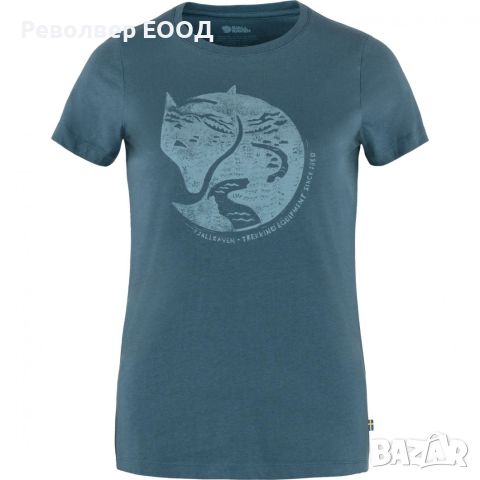 Дамска тениска Fjall Raven - Arctic Fox, в цвят Indigo Blue, снимка 1 - Екипировка - 45338072
