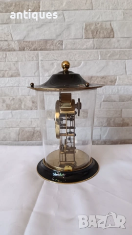 Часовник - Schatz 8 Day - Mid-Century - 1960" год. - Germany, снимка 3 - Антикварни и старинни предмети - 53797151