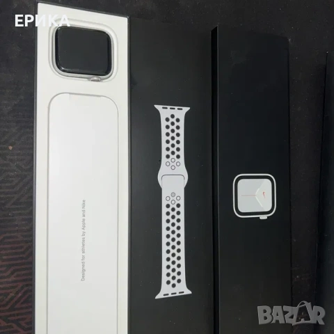 Apple Watch SE v3 44mm Nike Limited Edition M/L Pure Platinum