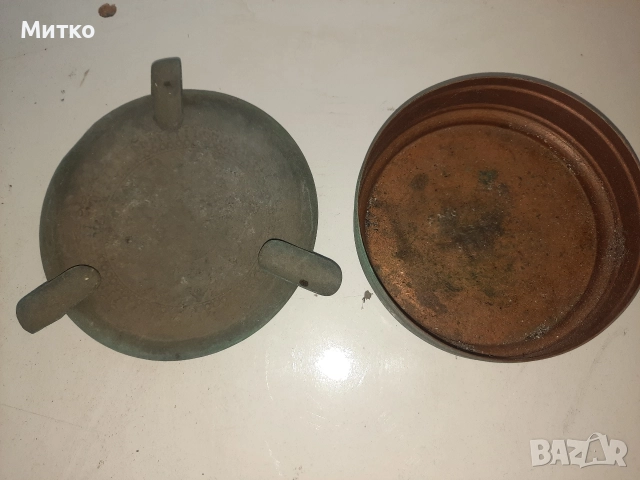 Ретро месингови пепелници, снимка 6 - Колекции - 52707690