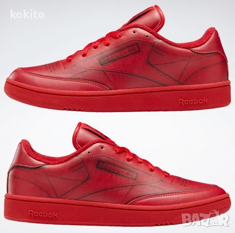 Reebok & Maison Margiela Red - оригинални Нови маратонки номер 45, снимка 1 - Маратонки - 46798205