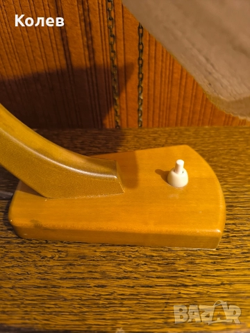 Винтидж дизайнерска лампа "mid-century" стил., снимка 5 - Антикварни и старинни предмети - 52807077