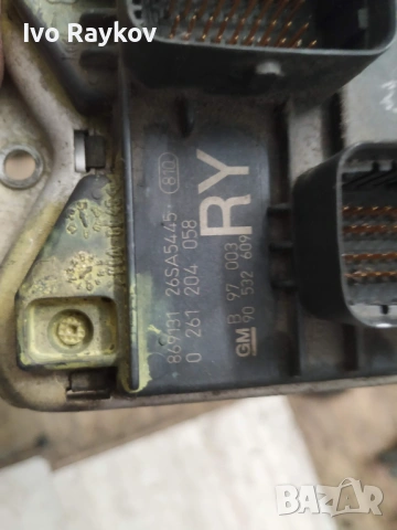 Компютър двигател, ECU за Opel Corsa B 1.0 16V - 1999г 0261204058 , 90532609 RY, снимка 5 - Части - 53657148