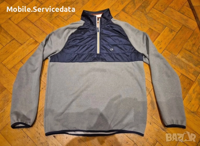 Calvin Klein Golf Half Zip Fleece Pullover