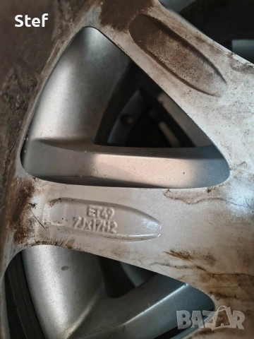 джанти за mercedes с гуми 17 цола , снимка 8 - Гуми и джанти - 53479015