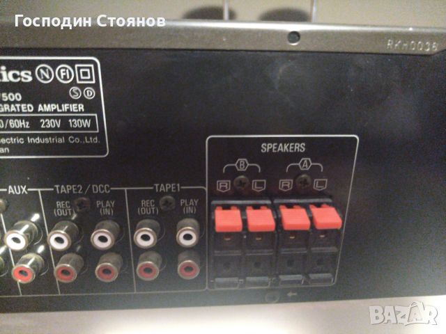 TECHNICS SU V500 , снимка 7 - Ресийвъри, усилватели, смесителни пултове - 46699045