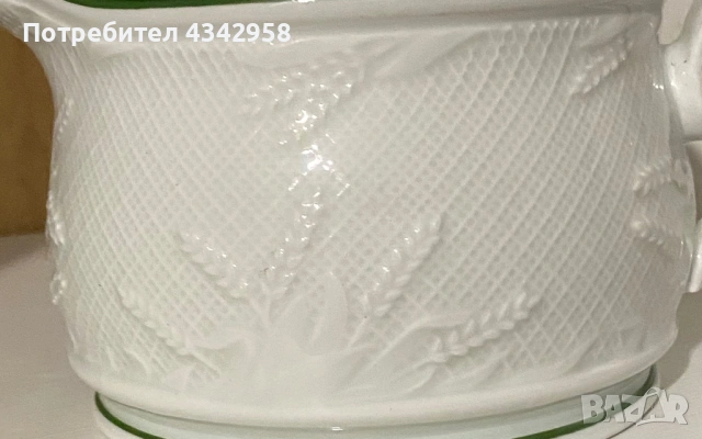 Винтидж порцеланов молочник „Weizen“ – Gallo Design / Villeroy & Boch.1970-1980г., снимка 2 - Антикварни и старинни предмети - 54160808