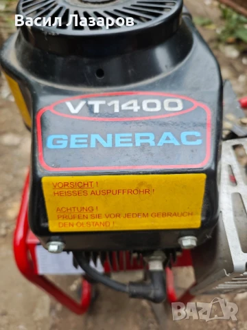 Бензинов генератор Generac VT 1400, снимка 4 - Генератори - 51027183