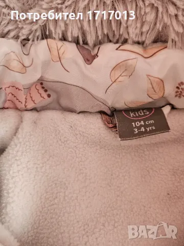 Есенно / Зимно яке - размер 104 3-4 години, снимка 2 - Детски якета и елеци - 49617832