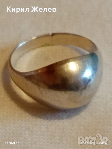 СРЕБЪРЕН ФЕШЪН АРТ ПРЪСТЕН ДИЗАЙНЕРСКИ МОДЕЛ 42587, снимка 7 - Пръстени - 52737392