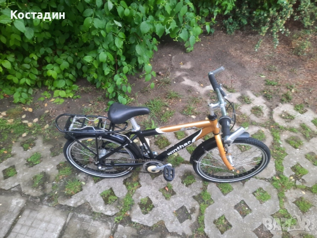Детски велосипед.Winther I 350 Алуминиев  20 цола гуми,3 скорости. , снимка 2 - Велосипеди - 54171306