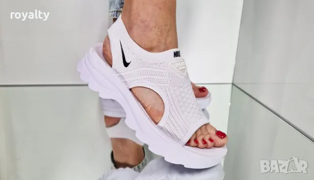 Nike бели дамски сандали , снимка 3 - Сандали - 50394264