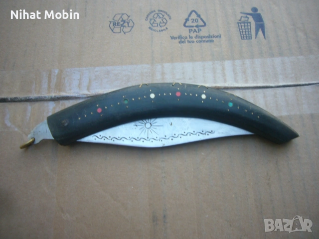 Старо ножче-Сойка и фотоапарат Практика, снимка 5 - Други ценни предмети - 53694407