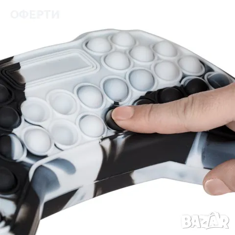 Несесер Силиконов POP IT Marble Gaming Controller 22x4x12см арт No216860, снимка 3 - Раници - 46921215