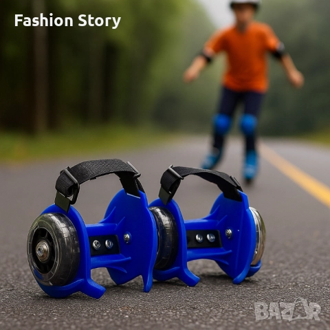 LED ролери за обувки -  Регулируеми, снимка 6 - Скутери и тротинетки - 51439495