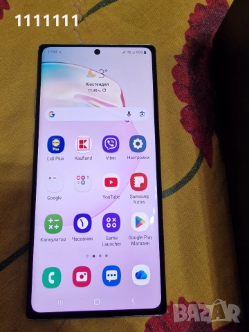 Перфектен Samsung Note 10+ 256/12, снимка 4 - Samsung - 52673082