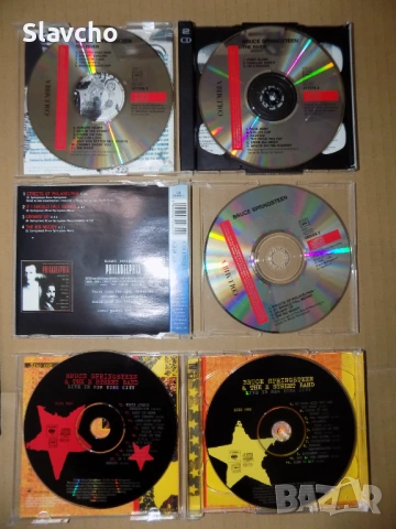 Компакт дискове на-Bruce Springsteen-The River/Streets Of Philadelphia/Bruce Springsteen LIVEnewYork, снимка 4 - CD дискове - 38595739