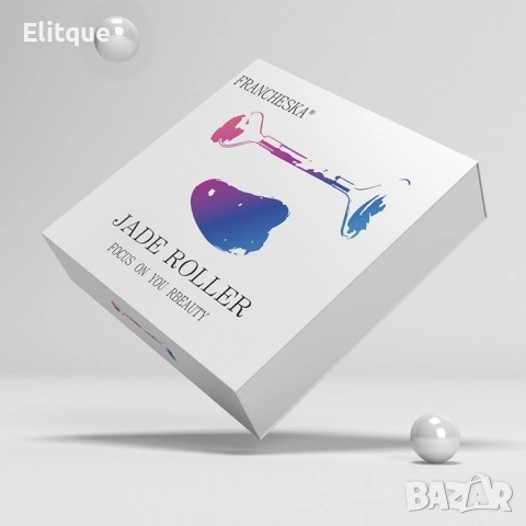 Нефритен масажор за лице с 2 ролки + плосък нефритен камък , снимка 9 - Други - 53448570