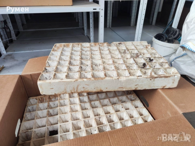 Табли за разсад от стиропор