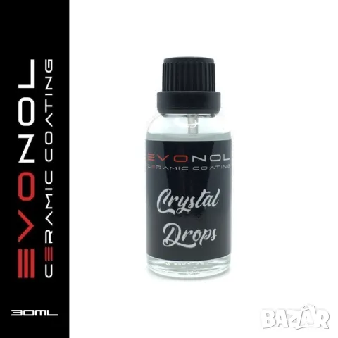 EVONOL Crystal Drops Нано Керамично Покритие За Кола Течно Стъкло, снимка 1 - Аксесоари и консумативи - 47925417