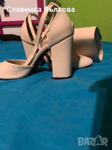 Обувки с портмоне к-т, снимка 2 - Дамски елегантни обувки - 53167556