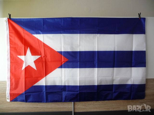 Ново Знаме на Куба Фидел Кастро Островът на свободата революция, снимка 1 - Декорация за дома - 45417744