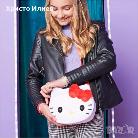 Интерактивна Детска чанта Purse Pets Hello Kitty Хелоу Кити с мигащи очи и звуци, снимка 7 - Други - 48630296