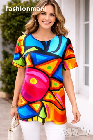 Разкроени туники 2 модела - код 1068, снимка 2 - Туники - 51888980