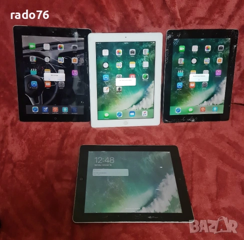 Продавам 4 бр. iPad 4 (A1460) – само накуп