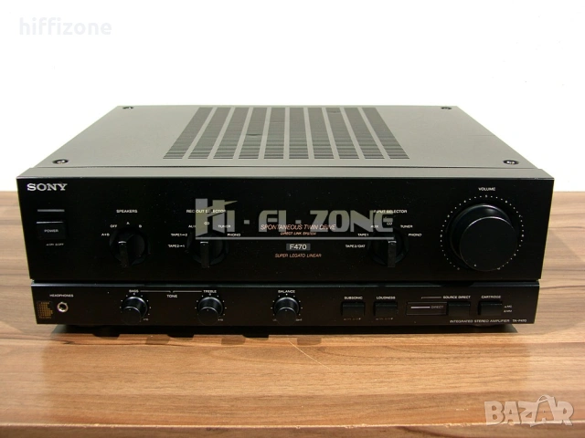 Усилвател   Sony ta-f470 /1 , снимка 2 - Ресийвъри, усилватели, смесителни пултове - 53681589
