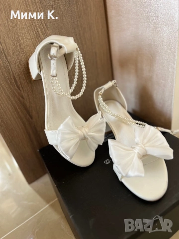 Дамски сандали с ток, снимка 2 - Сандали - 53677739