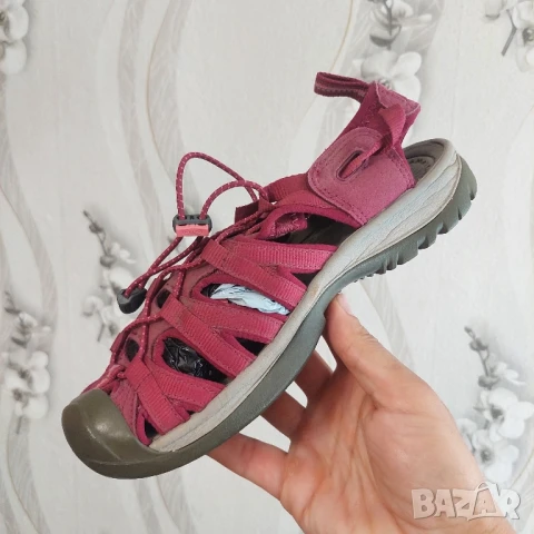 Keen Сандали Whisper 1012229 Бордо номер 38 ,5, снимка 9 - Сандали - 50699473