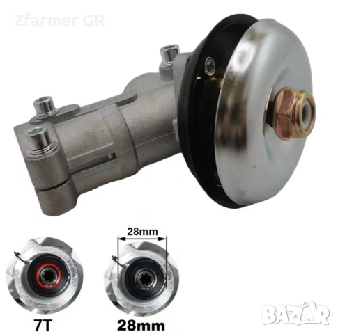 Редуктор за тример храсторез моторна коса, снимка 3 - Градинска техника - 54180393