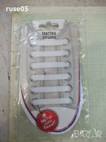 Връзки силиконови 12 бр. бели нови