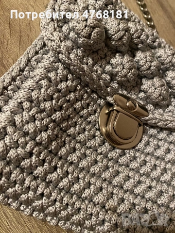 Плетена дамска чанта - нова 
