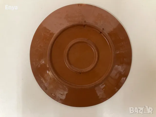 Битова керамична чиния, троянска керамика за стена, снимка 2 - Декорация за дома - 50243722