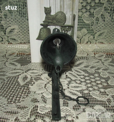 Чугунена камбанка за стена, нова, снимка 3 - Декорация за дома - 53701659
