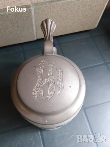 Немска халба за бира Goebel, снимка 2 - Антикварни и старинни предмети - 53323750