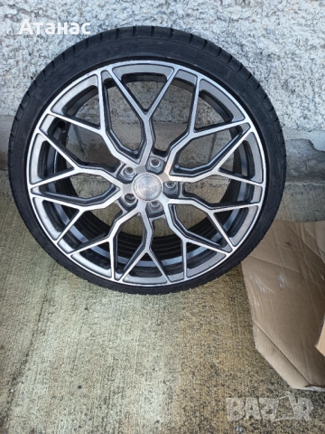 Комплект джанти с гуми спорт пакет Riviera RF 108 20", снимка 3 - Гуми и джанти - 53567305