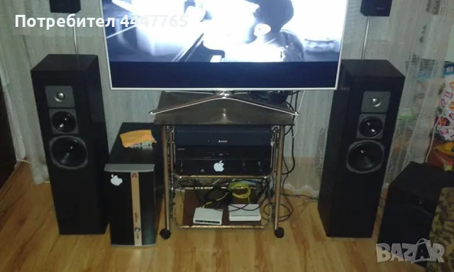 Ресивър Sony STR-DH540 + Две тонколони Quadrall + 1 Събуфер на Сони