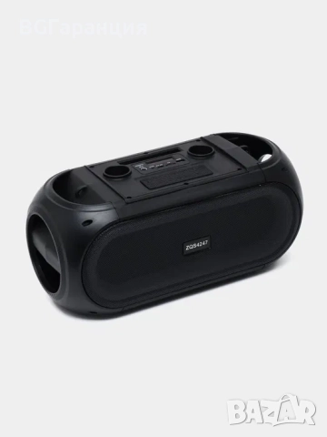 Преносима Bluetooth колонка с 2 микрофона, снимка 4 - Тонколони - 52281133