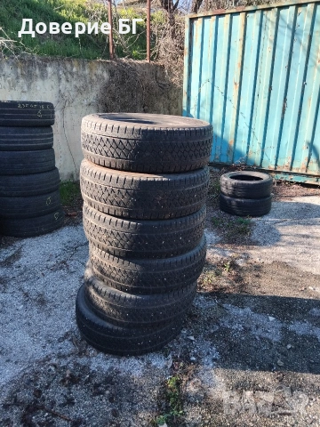 Гуми 225 65 16 C Ц Бриджистоун Bridgestone за бус 6 броя + нов внос. Не са нови!, снимка 13 - Гуми и джанти - 54113254