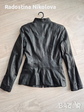 Дамско яке от естествена кожа, снимка 2 - Якета - 53195609