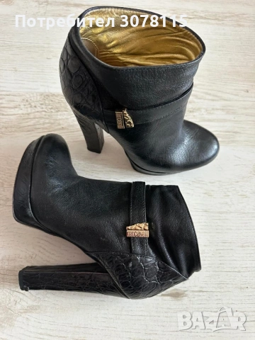 Дамски кожени боти JUST CAVALLI